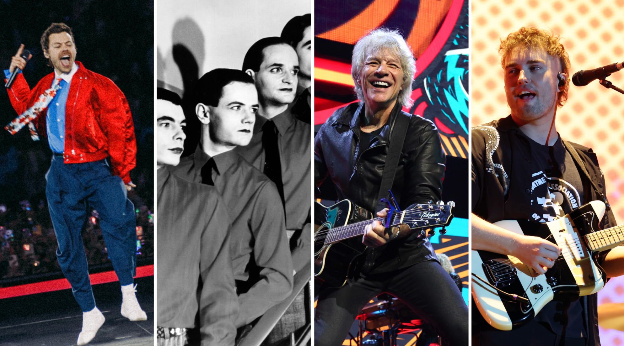 Harry Styles, Kraftwerk, Bon Jovi, Sam Fender