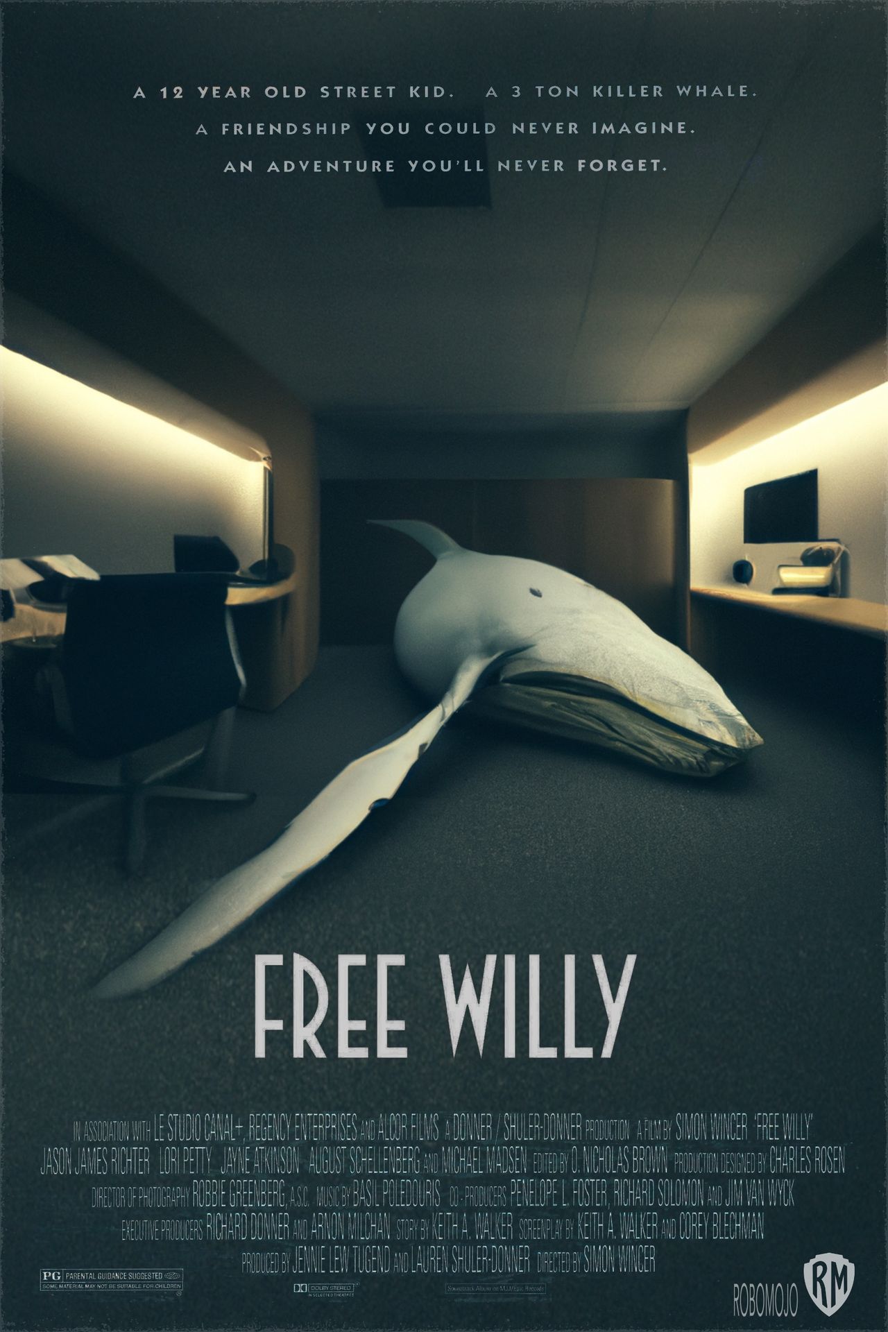 AI generated movie posters