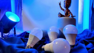 Smart lights by Wiz, Nanoleaf, Sylvania, Vont, Wyze