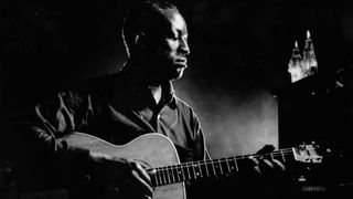 Big Bill Broonzy performing