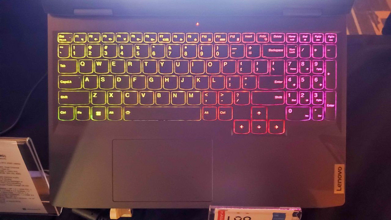 Lenovo LOQ 15-inch at the Lenovo launch event