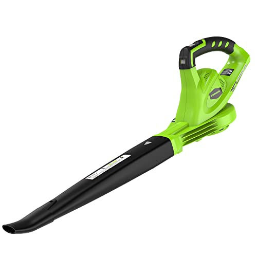 Greenworks 40v (150 Mph / 130 Cfm / 75+ Compatible Tools) Cordless Leaf Blower, Tool Only