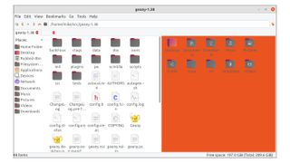 A screenshot of the PCManFM file manager