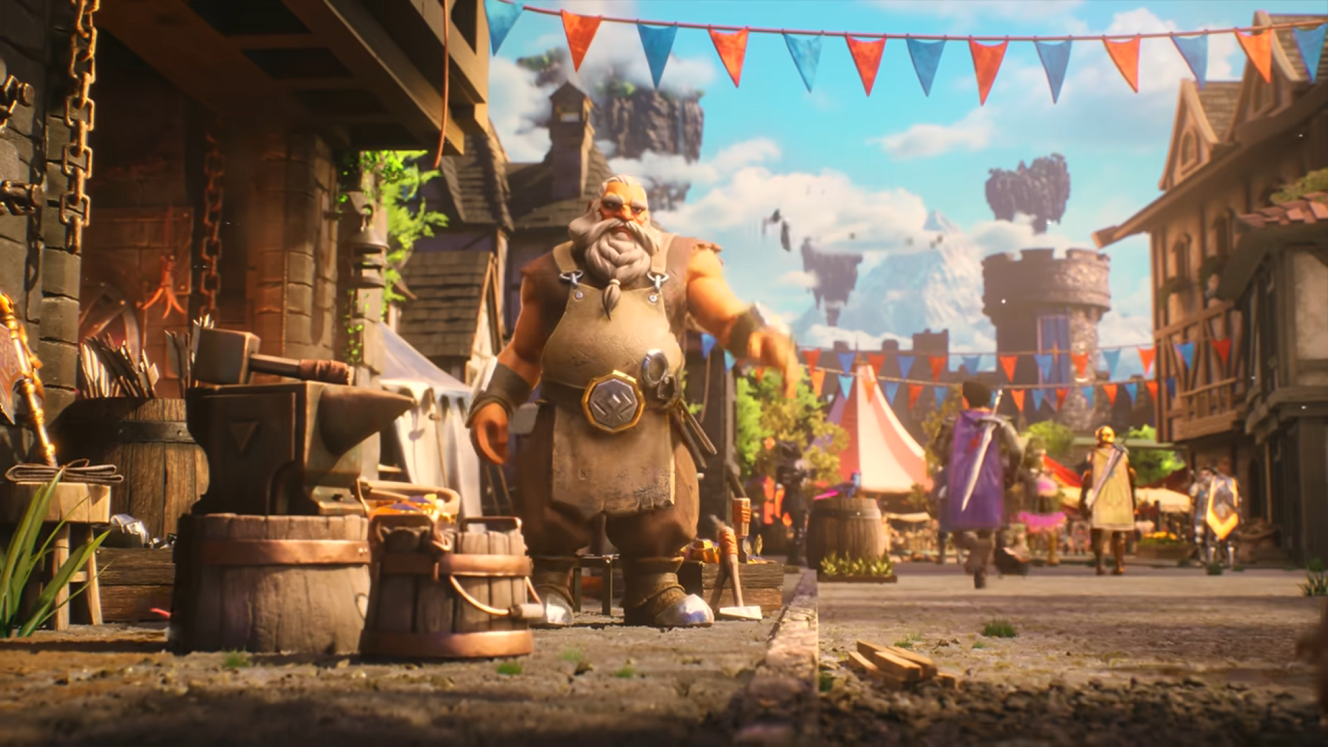 Screenshot from Runescape 4's reveal trailer.