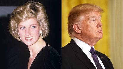 Donald Trump and Princess Diana