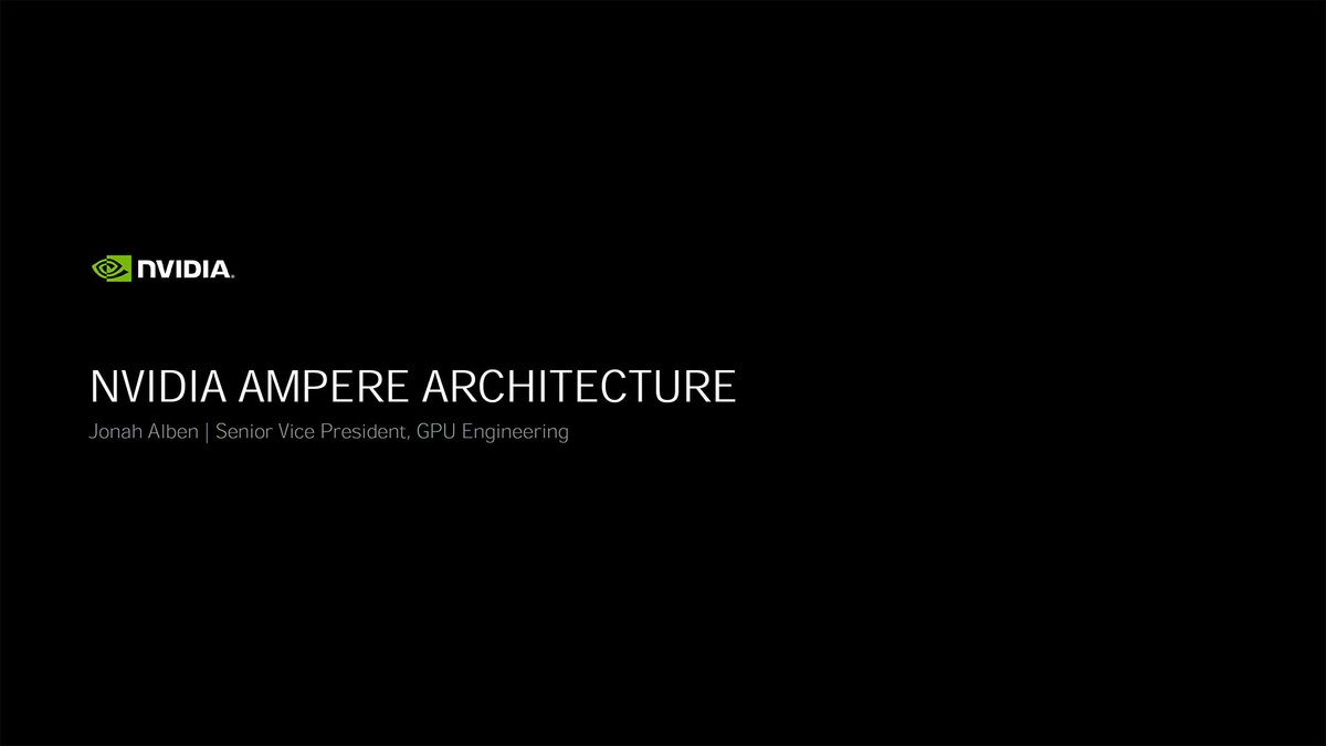 Nvidia Ampere architecture - more details and performance metrics