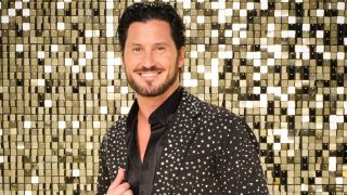 Val Chmerkovskiy posing for Dancing With the Stars Season 33.