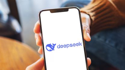 DeepSeek on an iPhone