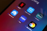 The streaming services Netflix, Amazon Prime Video, Disney Plus, Paramount Plus, Max, and Discovery Plus app soon appear on the screen of a smartphone in Reno, United States, on November 25, 2024. (Photo Illustration by Jaque Silva/NurPhoto)