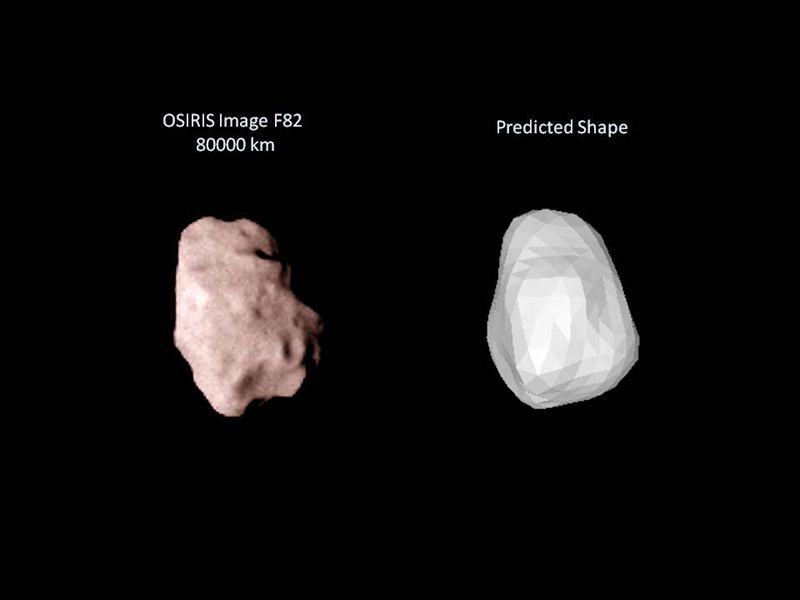 Asteroid Lutetia Up Close Flyby Photos From Rosetta Probe Space