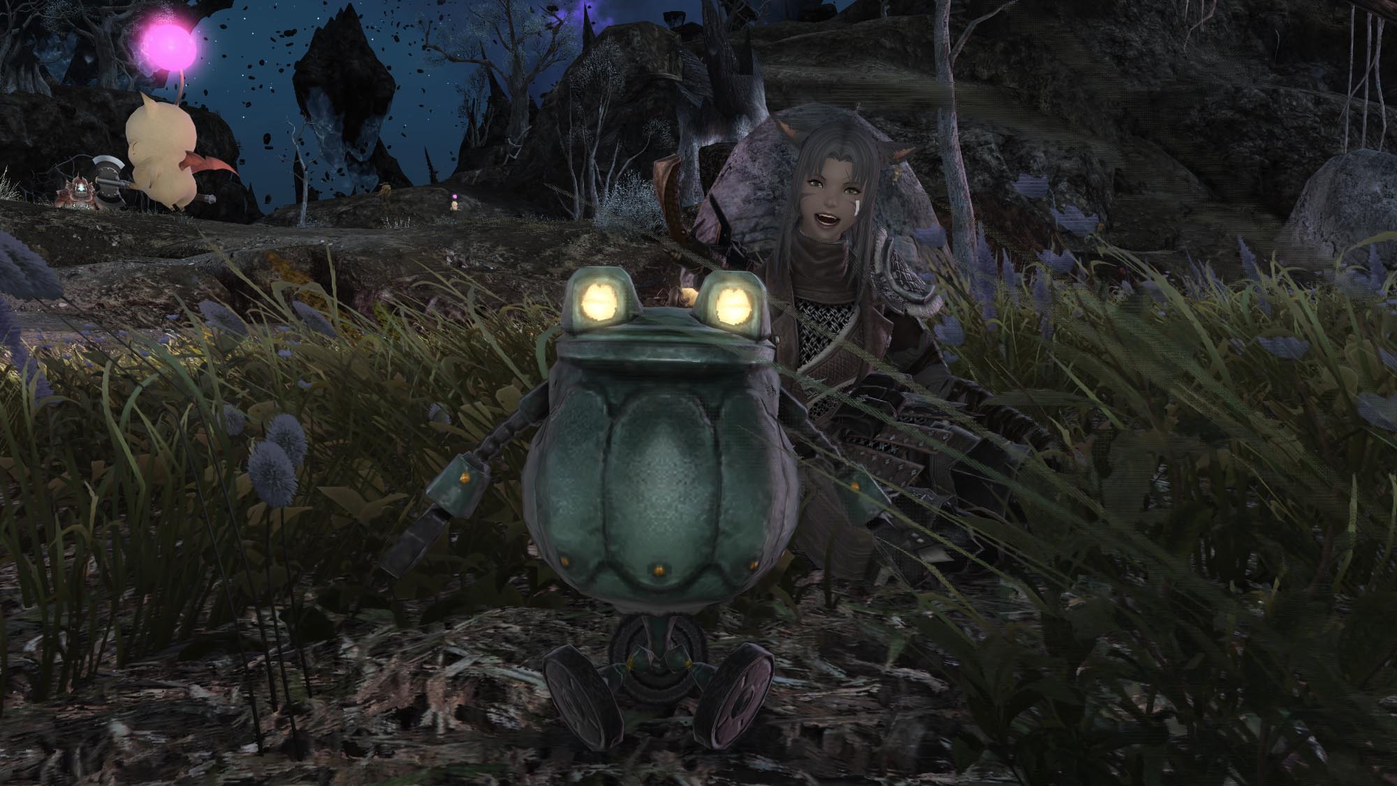The Final Fantasy XIV minion, Ironfrog Ambler