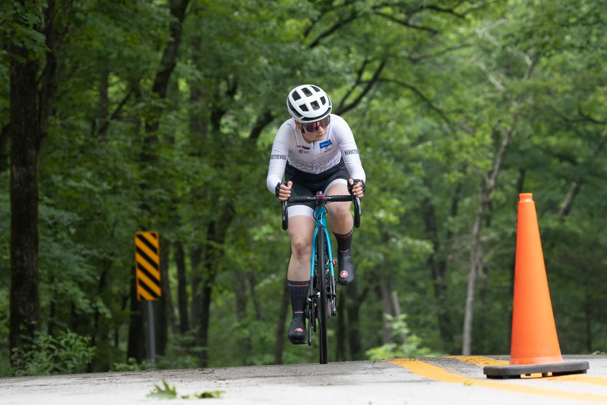 Ngaire Barraclough (The Cyclery Racing) expanded her lead in the White Best U23 rider competition to 11'16" over second place rider Marjie Bemis (Roxo Racing) going into the final stage.