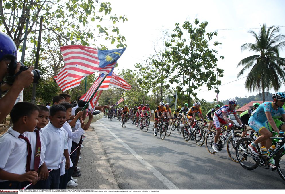 Stage 1 at the Tour de Langkawi