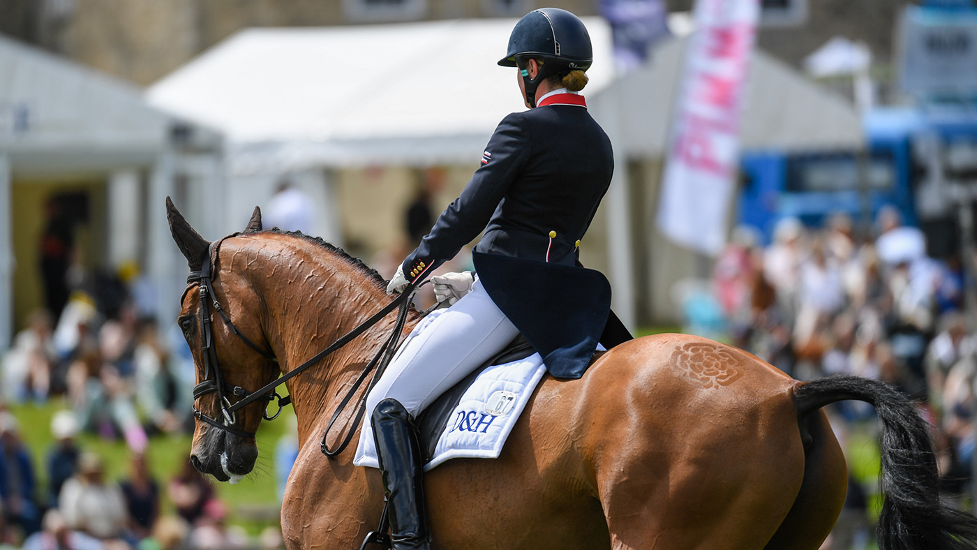 Bramham Horse Trials dressage: Piggy March and Coolparks Sarco