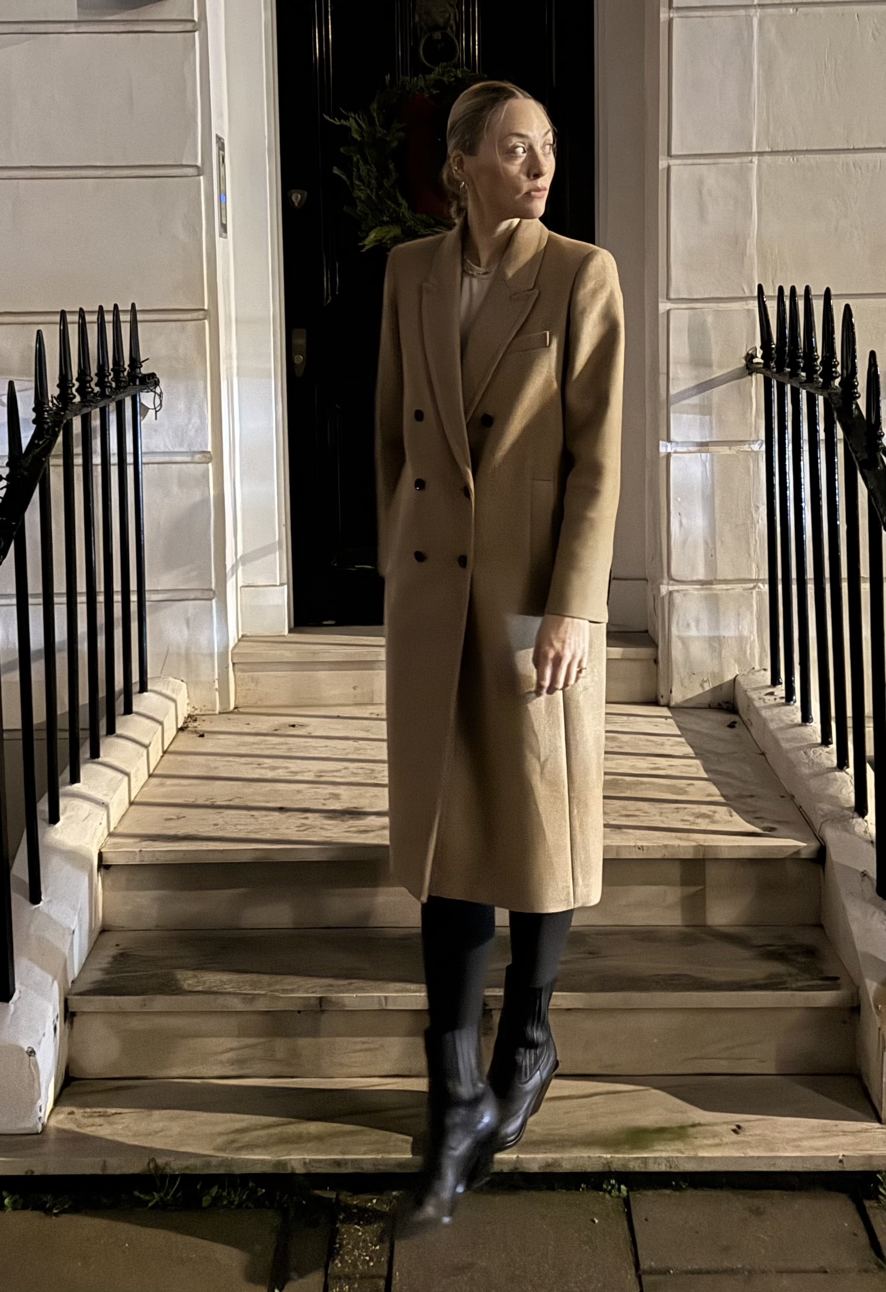 Brooke Ely Danielson in coats