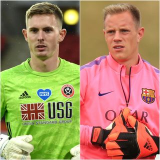 Dean Henderson and Marc-Andre Ter Stegen