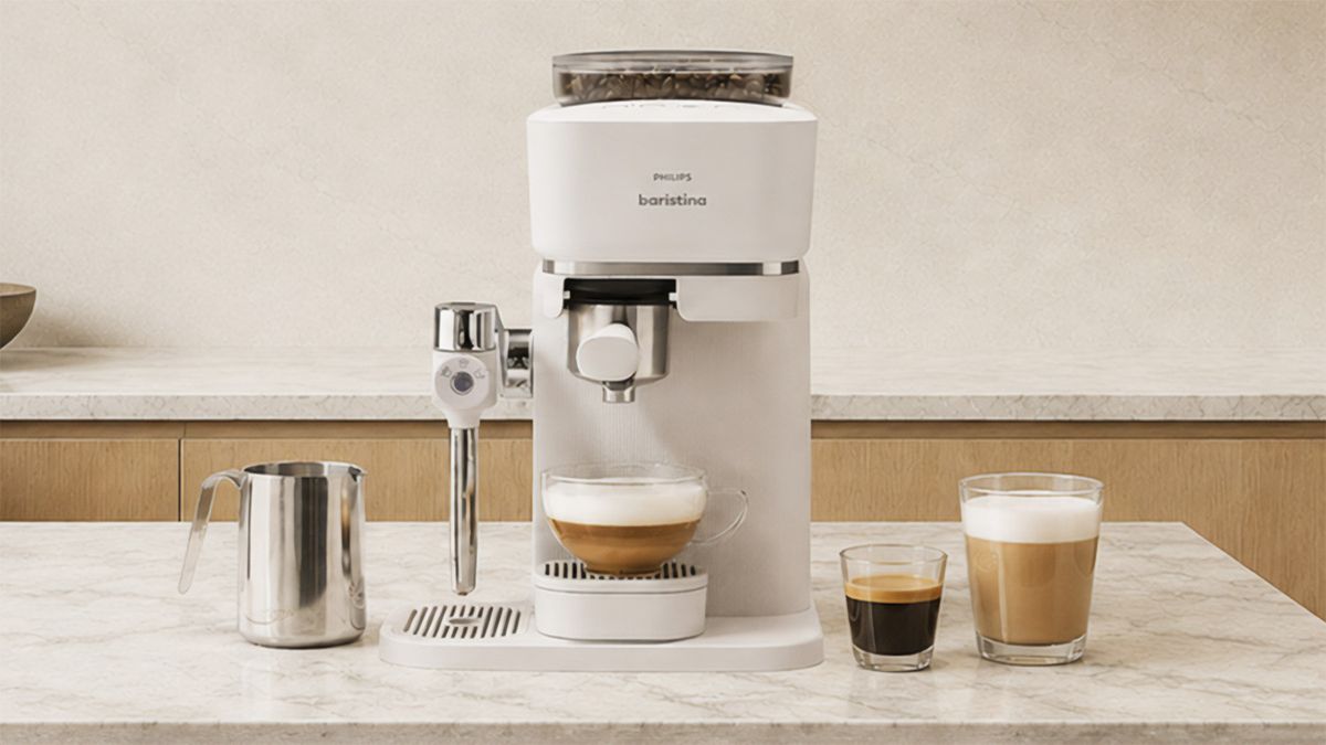 I've never been so excited for a coffee maker — the Philips Baristina just got a huge upgrade with an integrated smart steam wand for perfectly foamed milk