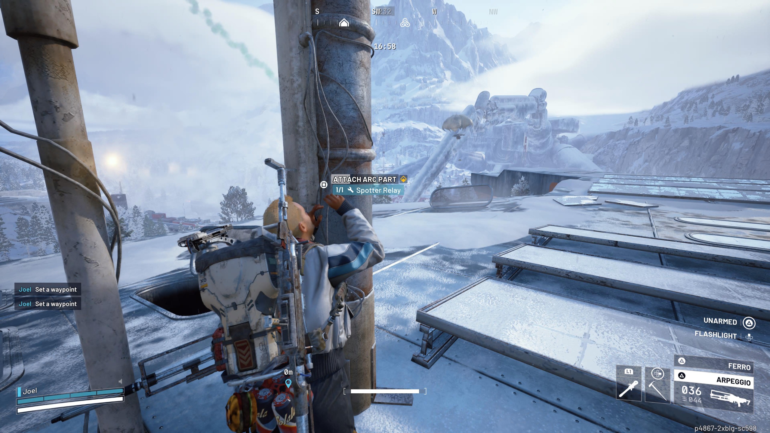 The Ruins and Reverberations observatory antenna in Arc Raiders