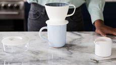 OXO Brew Pour-Over on a marble countertop