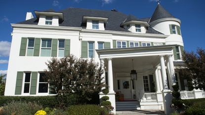 Kamala Harris house, exterior of Number One Observatory Circle 