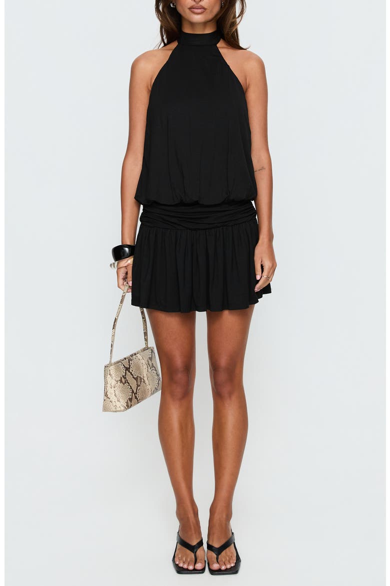 Lealeia Halter Minidress