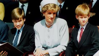 Prince William, Princess Diana & Prince Harry