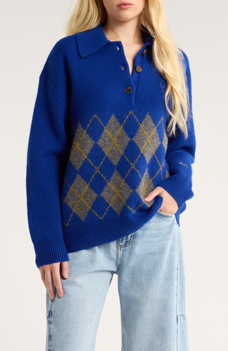 Saskia Wool Rugby Sweater