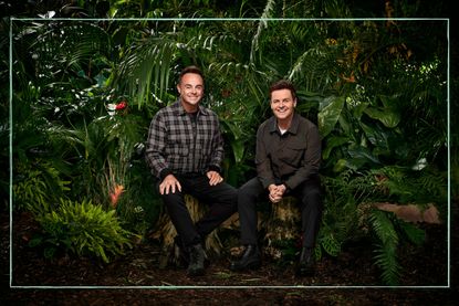 Hosts Ant and Dec sat in a jungle at the start of I&#039;m A Celebrity 2023