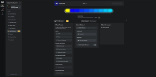 Wooting 80HE on a desk and controlled by the Wootility.