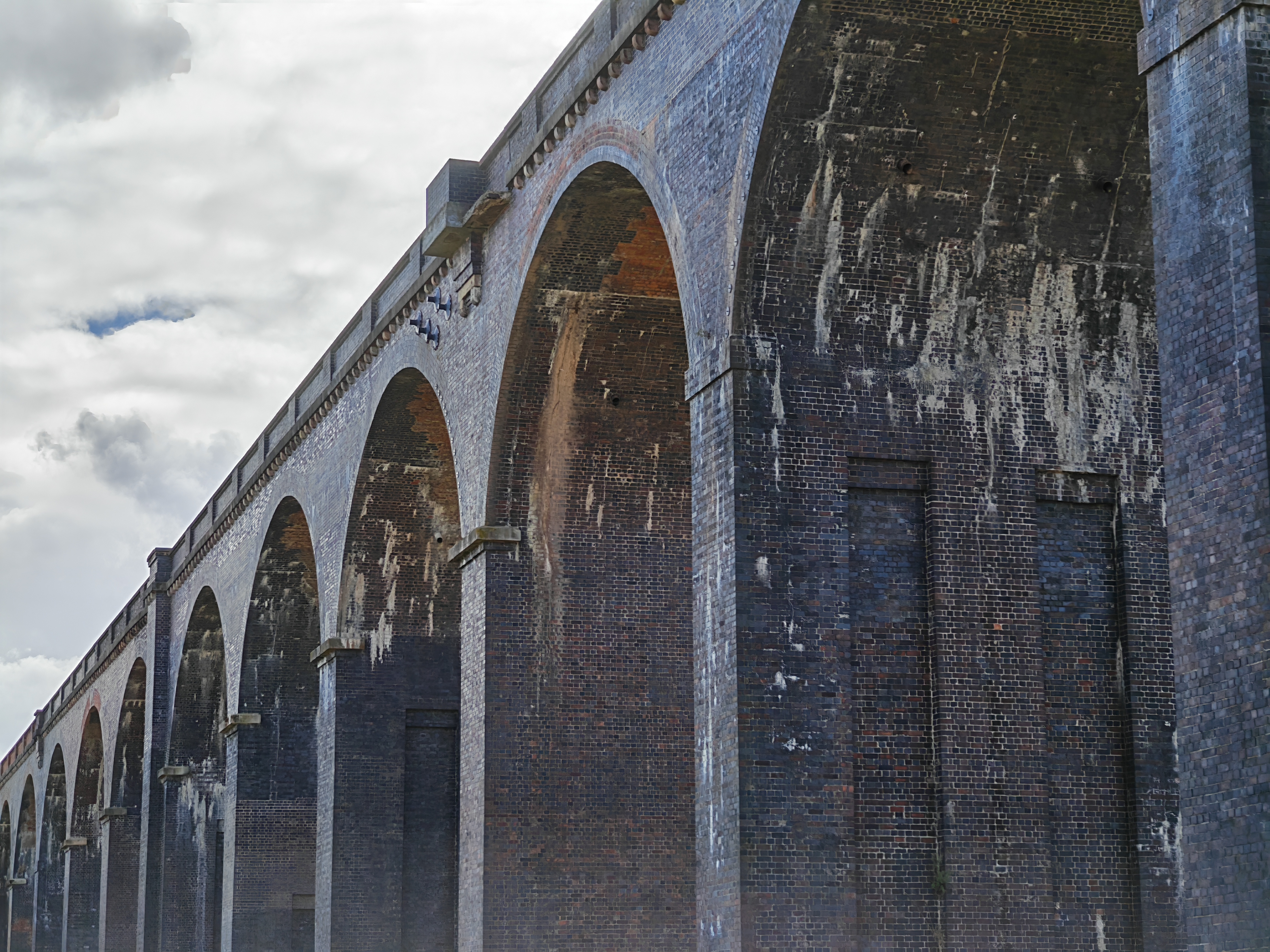 A viaduct bridge