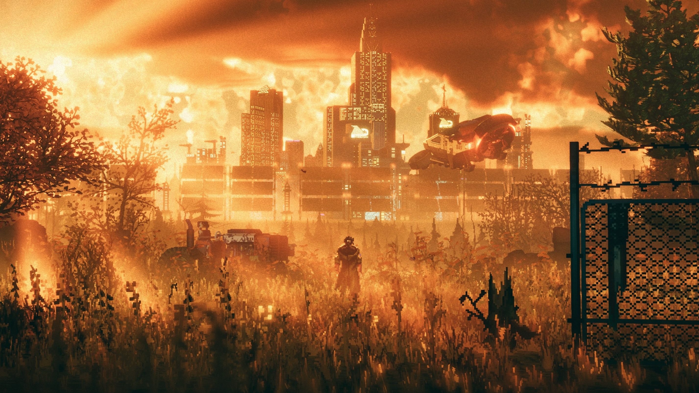 Screenshot of REPLACED from the Xbox Store.