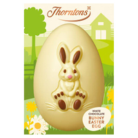 Thorntons White Chocolate Bunny Egg - £3 | ASDA
