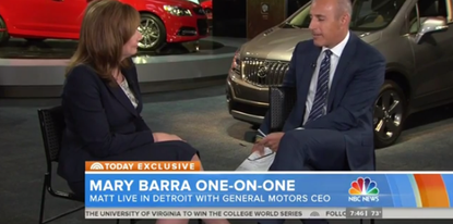 Matt Lauer asks GM CEO if she can be a good boss and mom