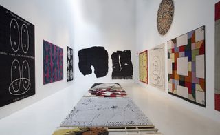 Installation view of Tanja Grunert gallery