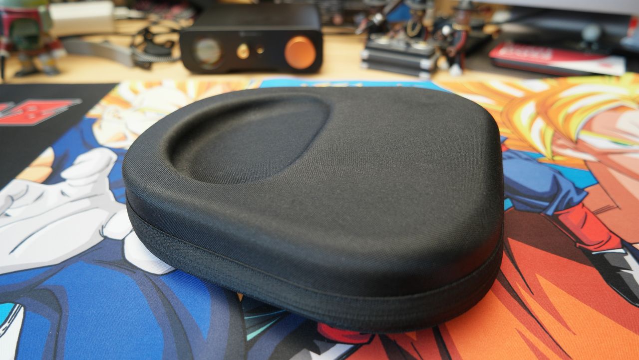 Sennheiser Momentum 5 headphones in their new, smaller case