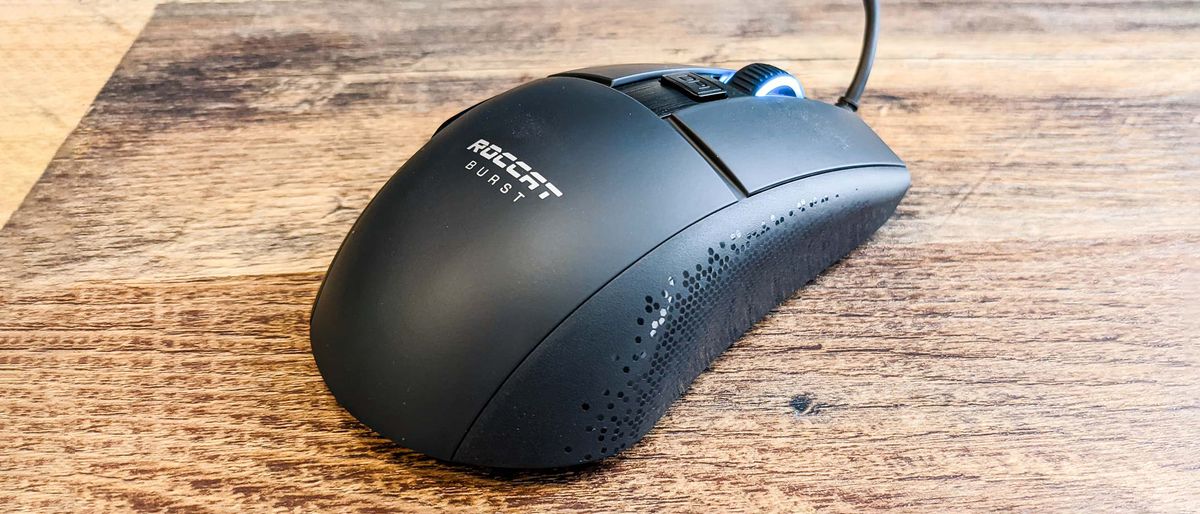 Side view of Roccat Burst Core