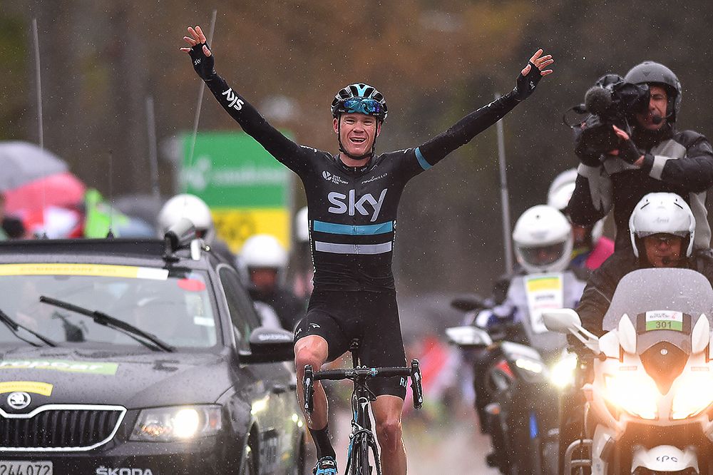 Chris Froome wins stage 4 at the Tour de Romandie