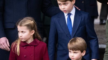 Prince George, Princess Charlotte, Prince Louis at the Coronation Big Help Out