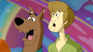 Scooby and Shaggy looking shocked