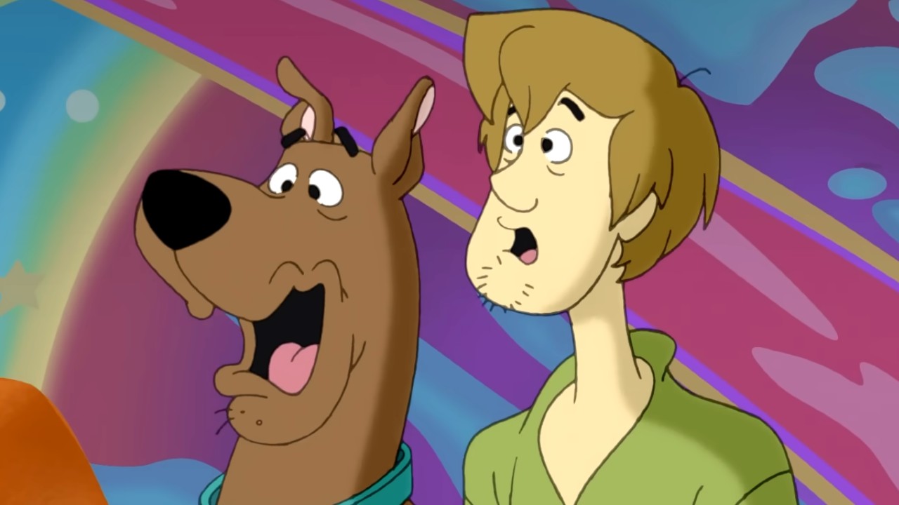 Scooby and Shaggy looking shocked