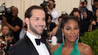 new york, ny may 01 alexis ohanian l and serena williams attend the rei kawakubocomme des garcons art of the in between costume institute gala at metropolitan museum of art on may 1, 2017 in new york city photo by dimitrios kambourisgetty images