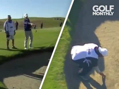 Golfer Loses US Amateur Match After Caddie Tests Bunker