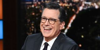 stephen colbert laughing on the late show