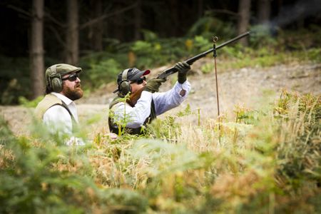 Clay pigeon shooting at Hownhall