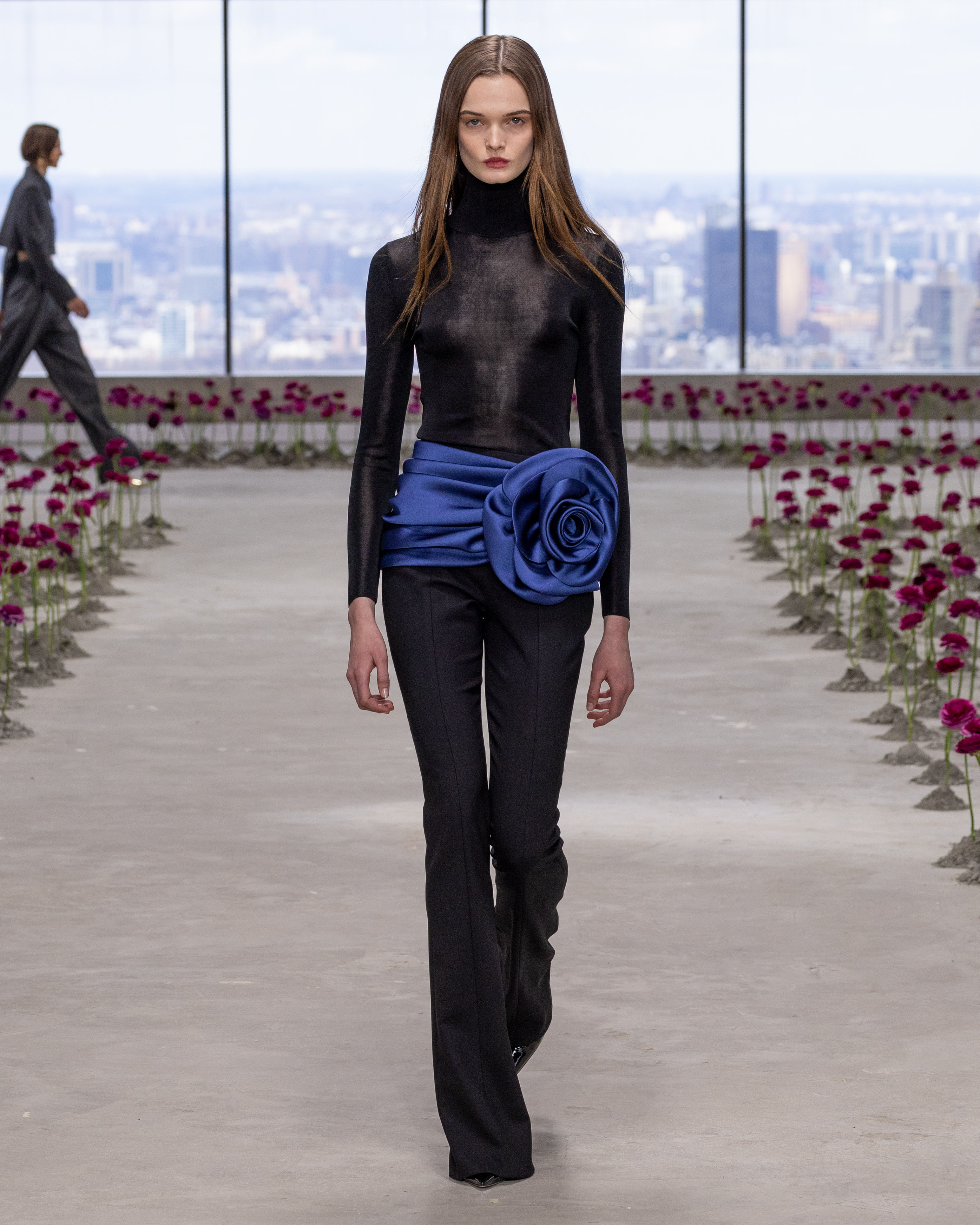 runway image from the Carolina Herrera F/W 25 collection