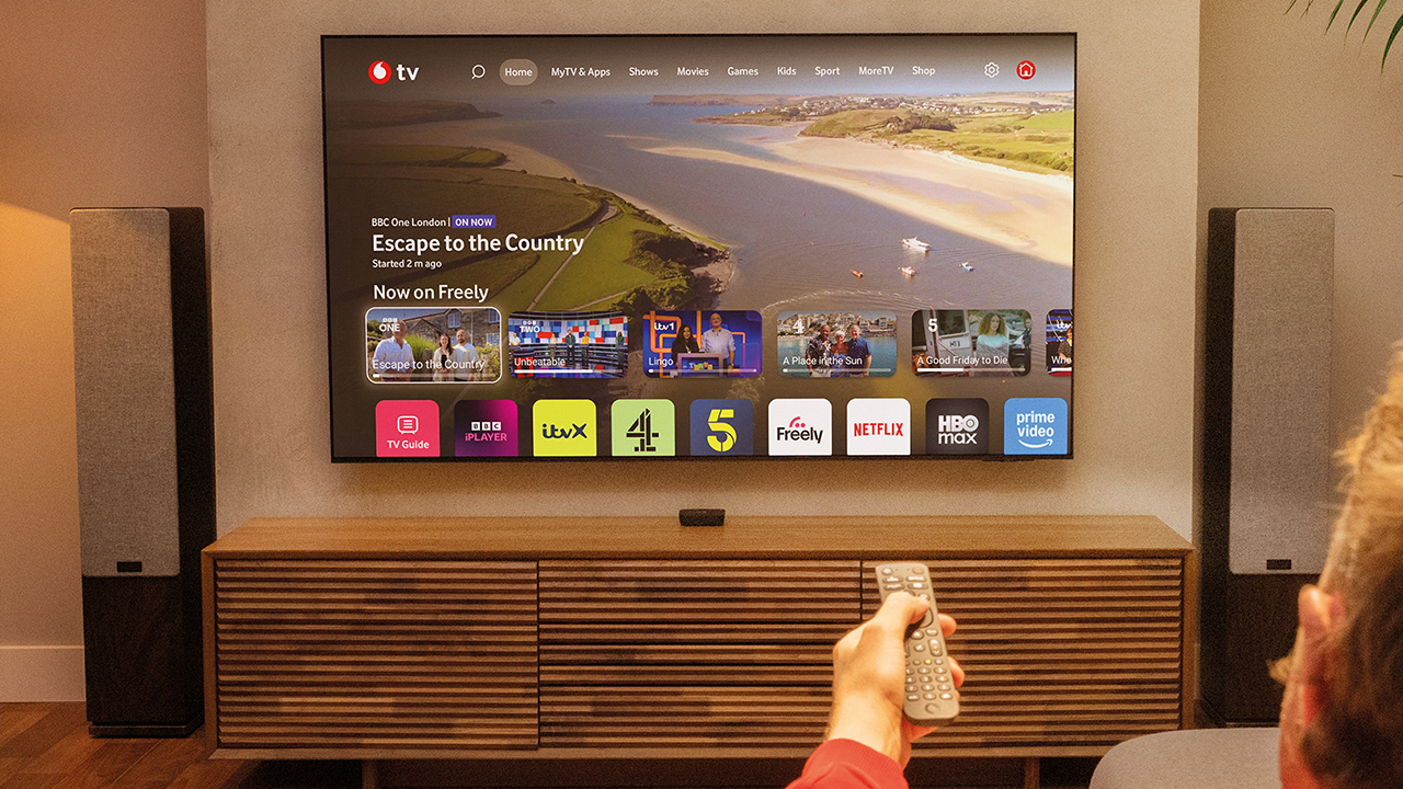 Vodafone TV launches in the UK