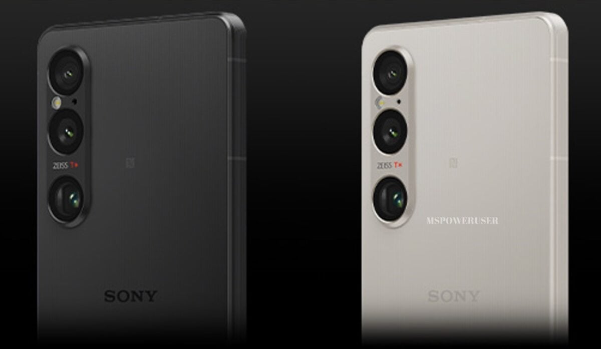 Sony Xperia 1 VI colors, black and white