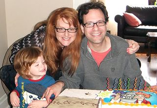 Neil Schneider and family