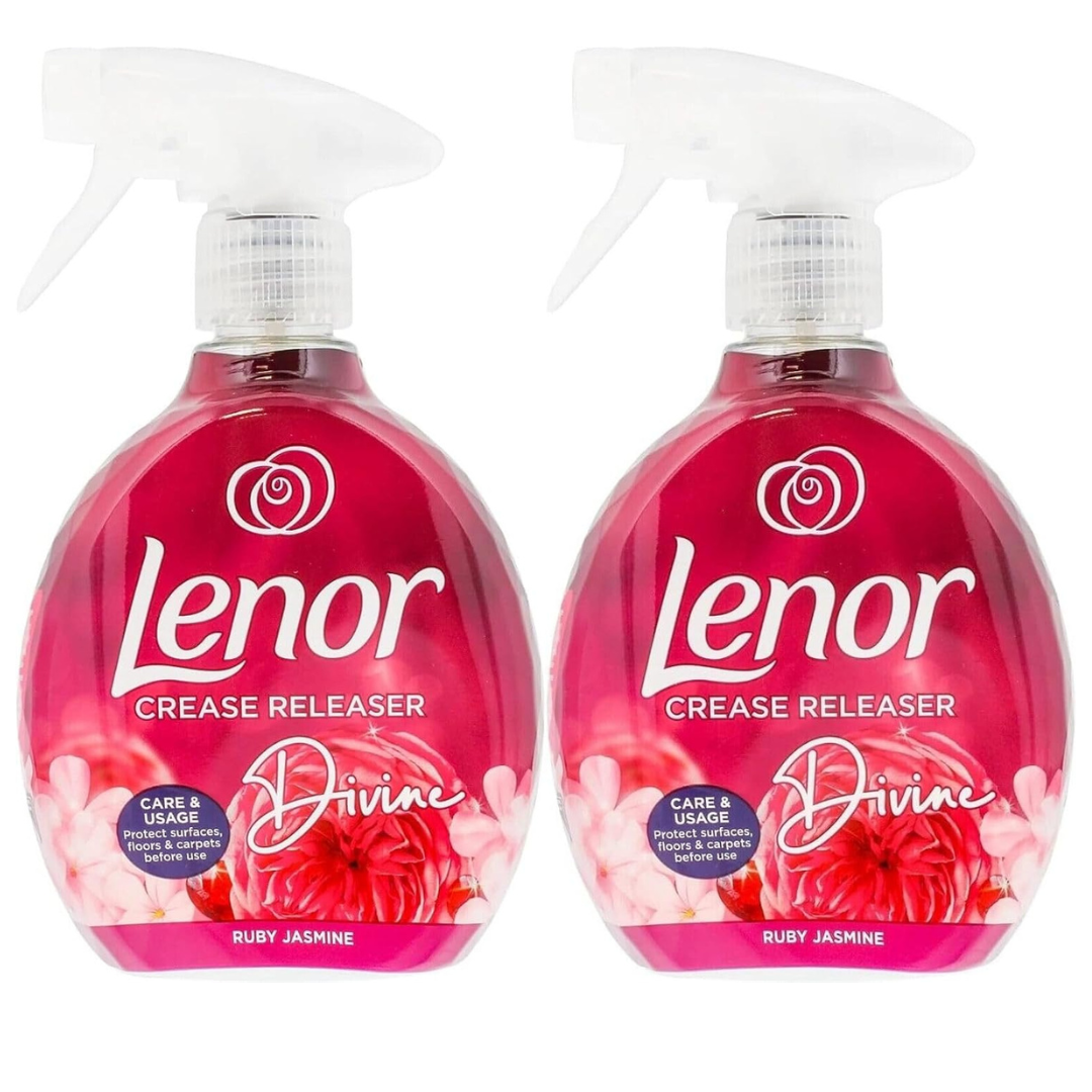 Lenor Crease Release Divine Ruby Jasmine 2 X 500ML