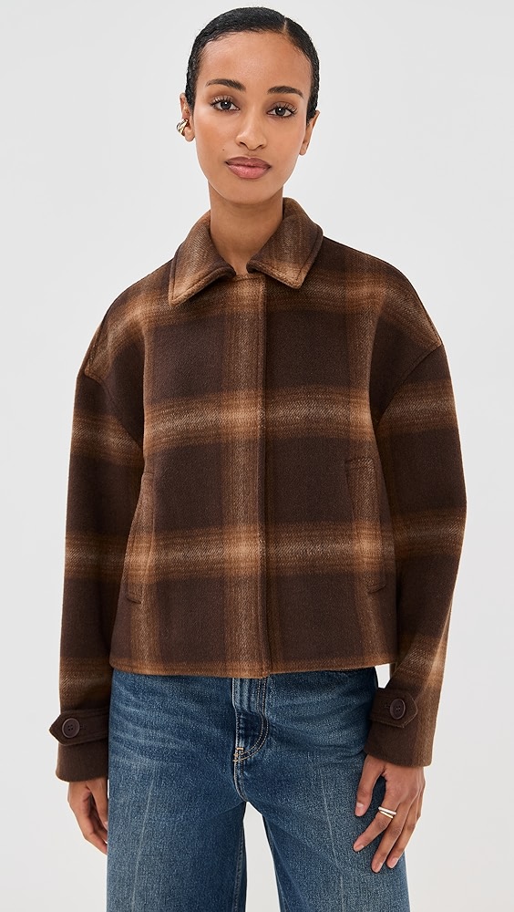 Simkhai Colby Plaid Jacket